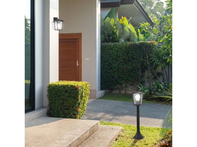 133770 2 cerna zahradni lampa taverna pro zarovku e27 60cm