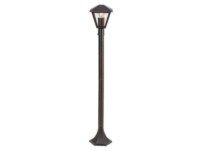 133779 1 cerna zahradni lampa paravento pro zarovku e27 102cm