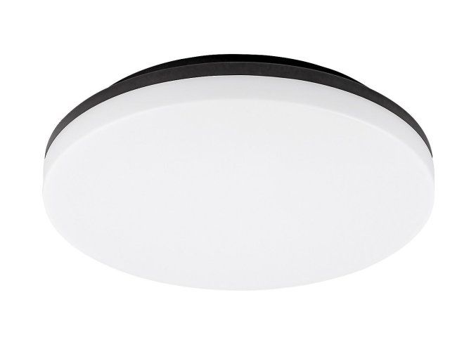 134379 cerne stropni led svitidlo pernik kulate 280mm 24w ip54