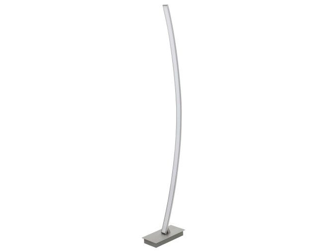 134811 stribrna stojaci led lampa addison 28w