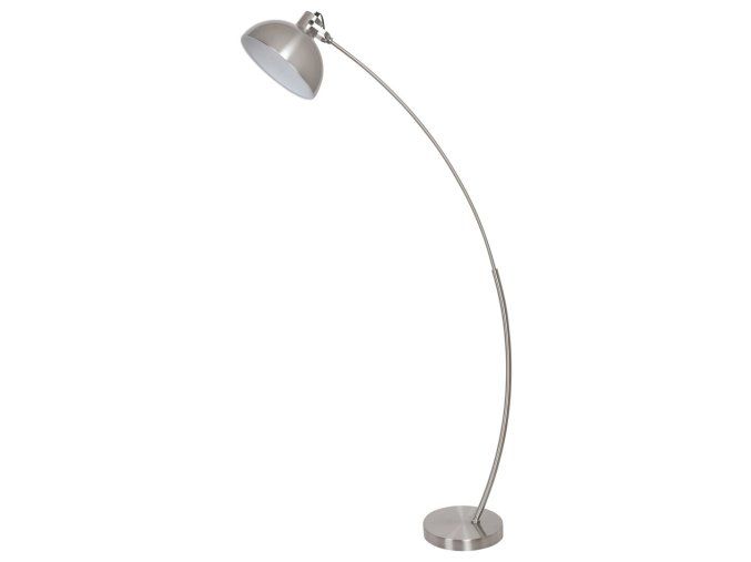 134883 chromova stojaci lampa otto pro zarovku e27
