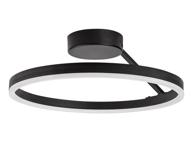 135336 cerne stropni led svitidlo isaure 400mm 24w cct