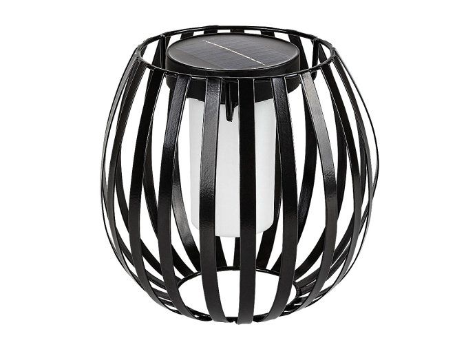 136398 cerna led solarni zahradni lampa savoca 1w
