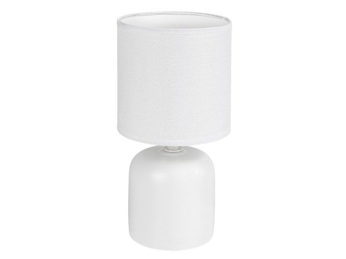 138045 bila stolni lampa daphni pro zarovku e14