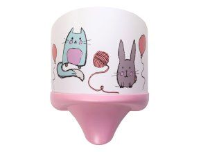 134685 detske nastenne svitidlo cathy s led zarovkou e14 7w