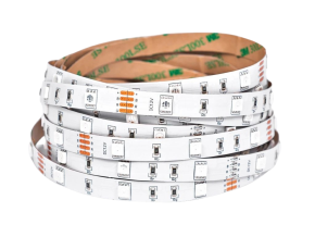 66483 4 rgb led pasek 7 2w m 12v bez kryti ip20