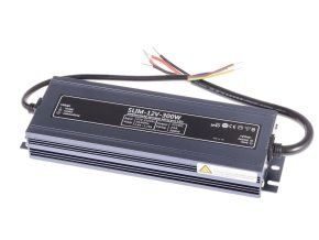 128585 led zdroj trafo 12v 300w ip67 slim