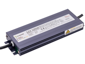 67413 LED-Quellentransformator 12V 100W IP67 Slim