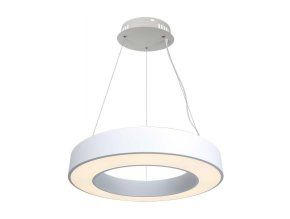 128630 5 bile zavesne led svitidlo kulate 60cm 50w stmivatelne