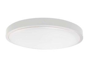 129582 4 bile prisazene led svitidlo plano kulate 295mm 24w ip44
