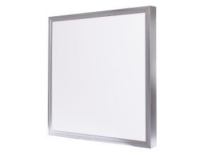 LED-Panel silber 600x600mm mit Rahmen
