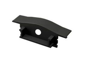 Endkappe des integrierten Profils V1 schwarz (einfarbige Varianten)