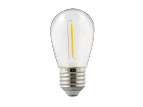 130185 led zarovka filament 1w e27 ovalna