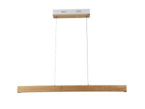 130752 linearni zavesne led svitidlo s drevenym dekorem 12w