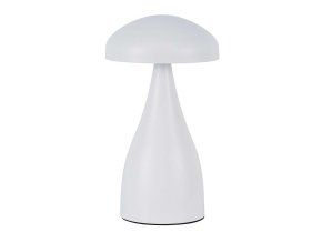 130764 bila led stolni nabijeci lampa 220mm 1w
