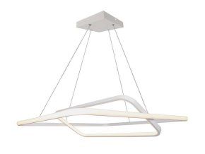 130857 bile zavesne led svitidlo designove 60cm 48w stmivatelne