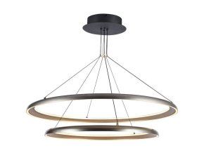 131419 sede zavesne led svitidlo kulate designove 60cm 65w
