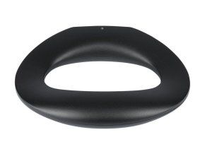 132598 cerne led nastenne svitidlo ovalne designove 9w