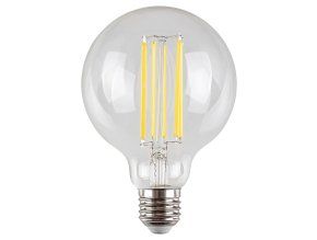 136821 led zarovka filament g95 12w e27