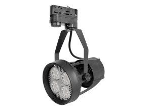 Schwarze Blatt-LED-Lampe mit Glühbirne