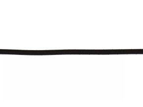 Kabel mit Textilgeflecht 3x0,75 mm (Farbe: schwarz)