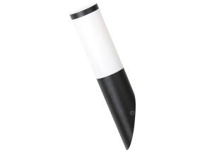 133962 cerne fasadni svitidlo black torch pro zarovku e27