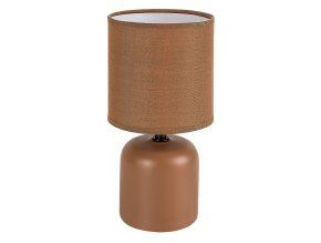139341 hneda stolni lampa daphni pro zarovku e14