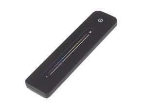 132428 dimled dalkovy ovladac linea rgbw cerny 1 kanalovy