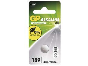 79851 Alkaline-Knopfzelle GP 189F LR54, 1 Stück