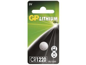 79884 Lithium-Knopfzelle GP CR1220, 1 Stück
