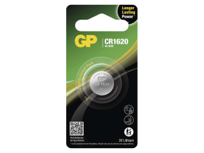114846 Lithium-Knopfzelle GP CR1620, 1 Stück