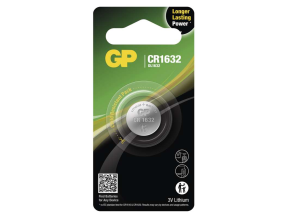 114852 Lithium-Knopfzelle GP CR1632, 1 Stück