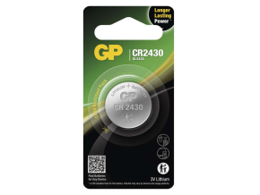 114867 Lithium-Knopfzelle GP CR2430, 1 Stück