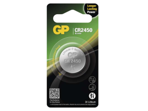 114870 Lithium-Knopfzelle GP CR2450, 1 Stück