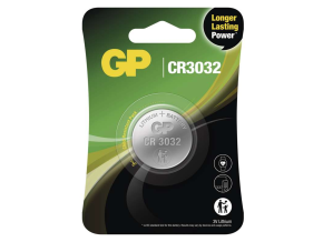114873 Lithium-Knopfzelle GP CR3032, 1 Stück