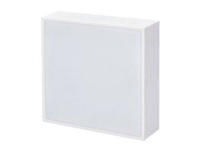 124375 Weißes LED-Aufbaupanel mit dünnem Rahmen, quadratisch, 170 x 170 mm, 24 W