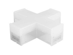 128928 1 bily x konektor pro led linearni svitidlo