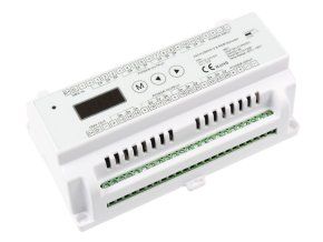 132416 dmx dekoder na din listu pro led pasky 24 kanalovy
