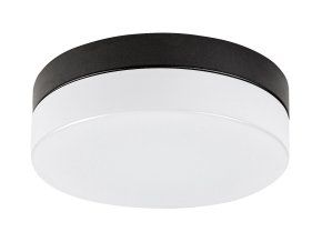 136128 cerne stropni led svitidlo gaelo 280mm 18w ip44
