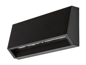 136131 cerne fasadni led svitidlo ibar 3w ip54