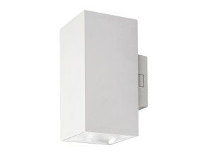 136173 bile fasadni led svitidlo urfa cube 18w ip65 cct