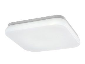 136182 bile stropni led svitidlo lowar hranate 240x240mm 12w ip44 cct
