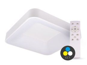 131842 smart tuya bile led stropni svitidlo hranate 400x400mm 32w cct s do