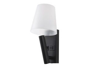 138324 cerne nastenne led svitidlo s usb pd nabijenim 2w