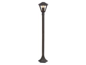 133779 1 cerna zahradni lampa paravento pro zarovku e27 102cm