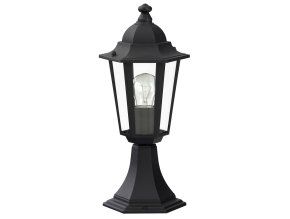 133830 cerna zahradni lampa velence pro zarovku e27 40cm