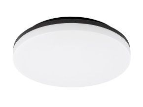 134379 cerne stropni led svitidlo pernik kulate 280mm 24w ip54