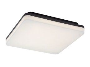 134376 8 cerne stropni led svitidlo pernik hranate 280x280mm 24w ip54