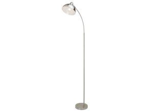 134874 chromova stojaci lampa daron pro zarovku e27