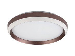 135276 hnede stropni led svitidlo fontana 390mm 24w